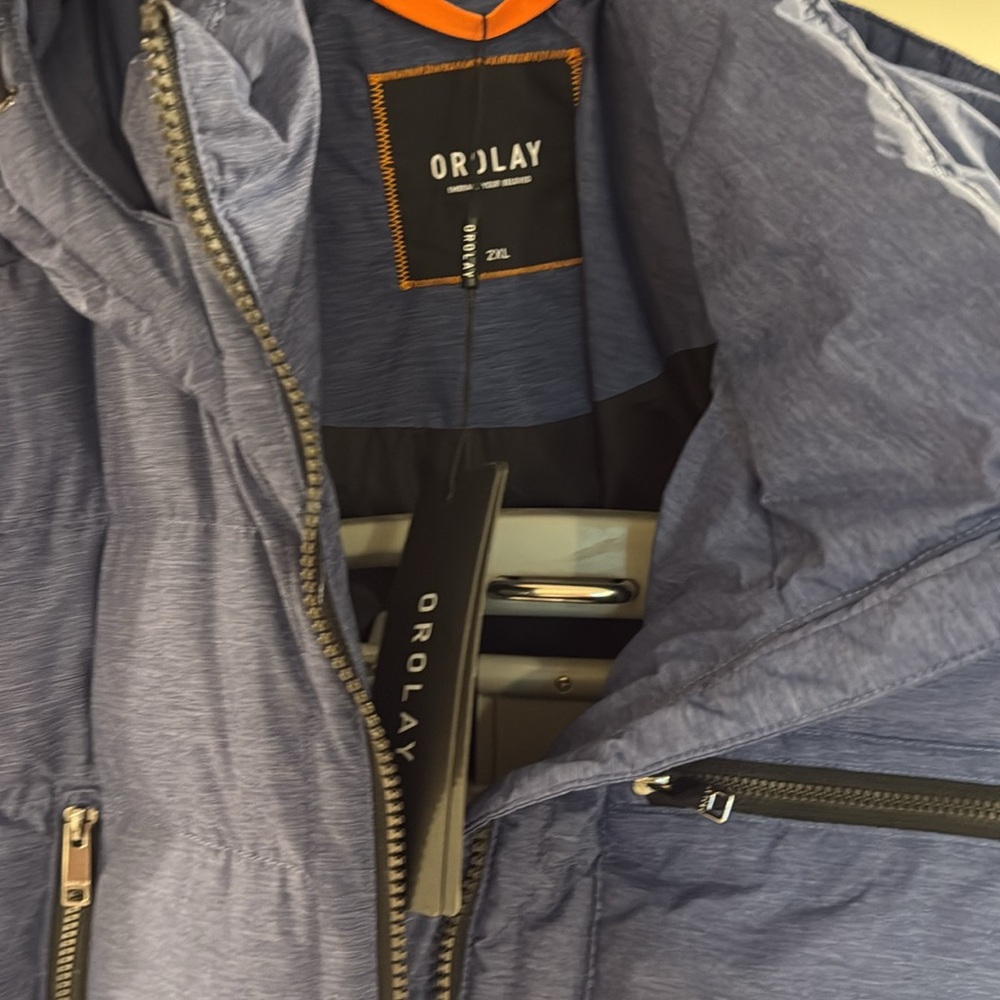 NWT Blue Orolay Puff Winter Coat 2XL - Picture 5 of 12